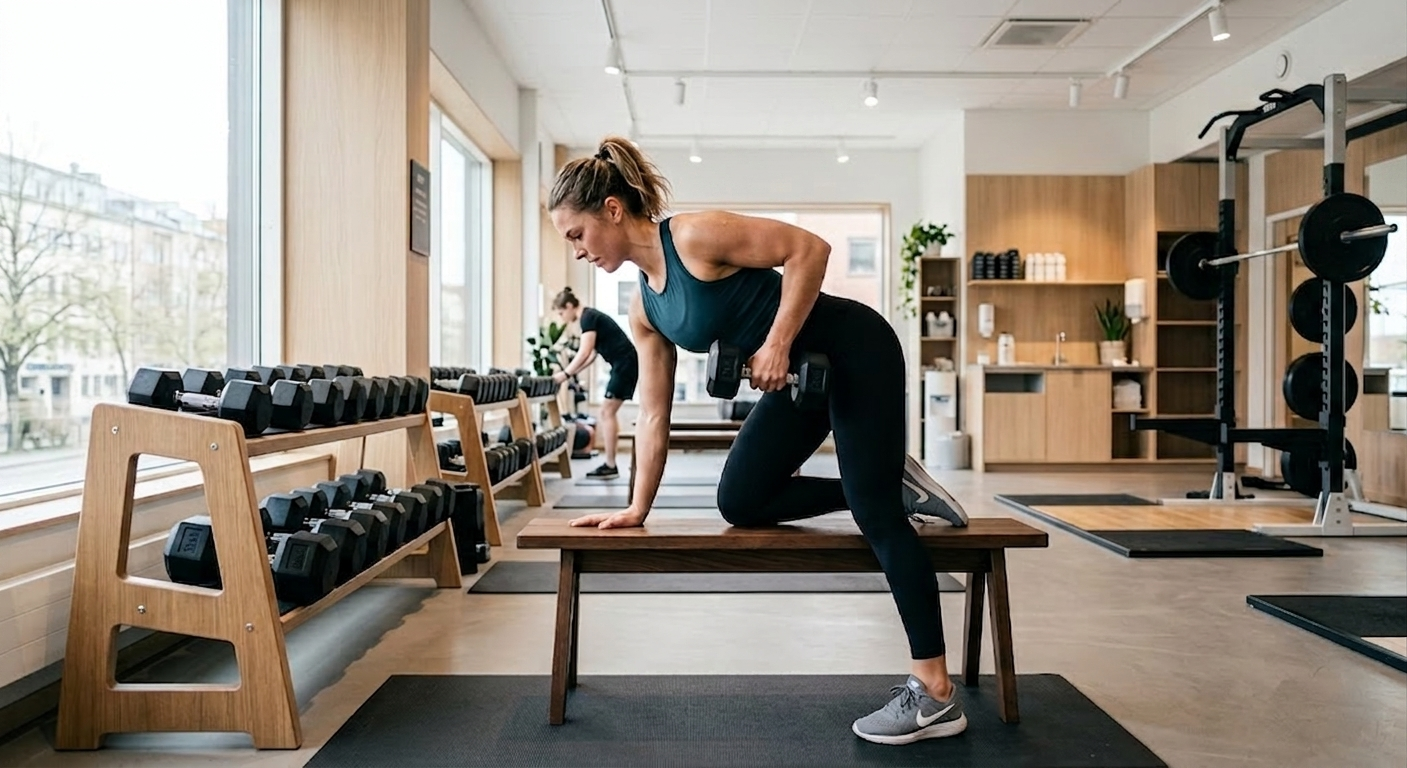 Free weights training