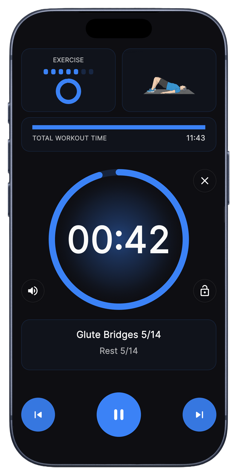 BeepBop interval timer setup